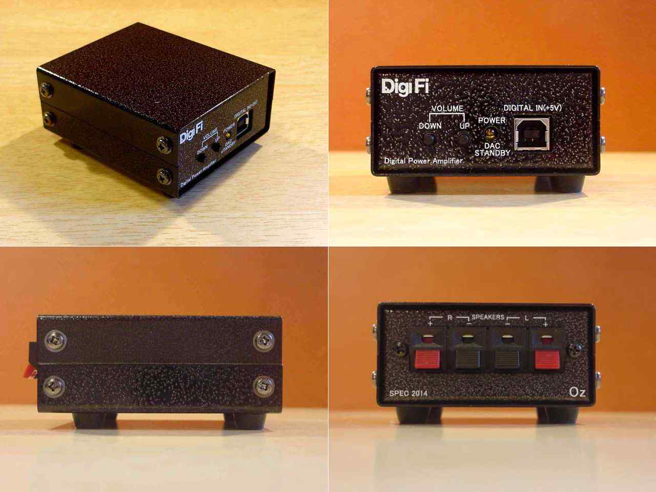 DigiFi 15～17号の特別付録のコンバーター、パワーアンプ、奥沢ケース 